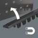 6. Kraftform screwdriver set on magnetic strip 9650