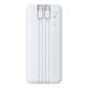 3. Baseus Lipow 10000mAh 22.5W Powerbank with two built-in cables (with Baseus Simple USB-A - USB-C 3A 20cm cable) - white