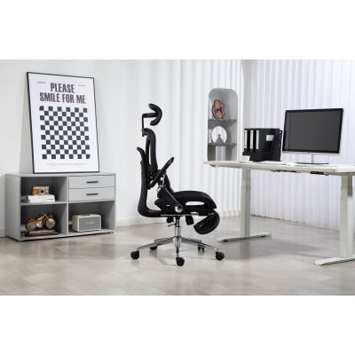 36. Activejet ergonomic office chair YK848, black