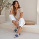 5. Women's espadrilles, blue, Potocki PY16373
