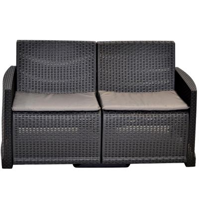 2. LOUNGE FURNITURE SET: 2 ARMCHAIRS + SOFA + COMO TABLE