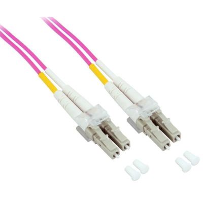 3. EFB Duplex Patchkabel LC-LC 50/125 OM4 LSZH 2mm 20m violet