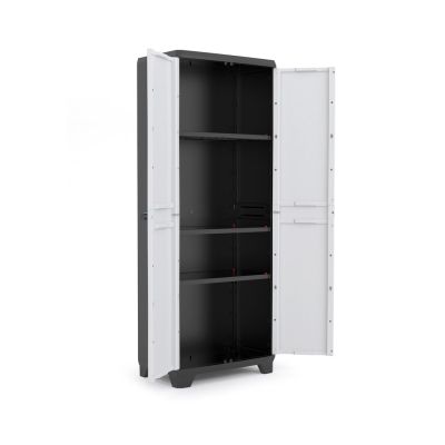 2. Keter Linear Cabinet Garage Cabinet Freestanding Universal