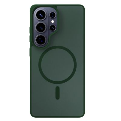 18. 3mk Smoke MagCase for Samsung Galaxy S26 Ultra - green