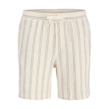Jack&Jones men's striped shorts JPSTJAIDEN COBA STRIPE JOG SHORTS REG SN 12274413 Antique White Stripes