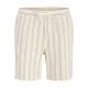 Jack&Jones men's striped shorts JPSTJAIDEN COBA STRIPE JOG SHORTS REG SN 12274413 Antique White Stripes