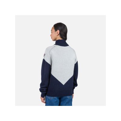 7. Rossignol W Cieloalto Tn Navy Blue Sweater