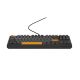 26. GENESIS Thor 230 TKL Gaming Keyboard USB + RF Wireless + Bluetooth QWERTY Black, Gray, Orange