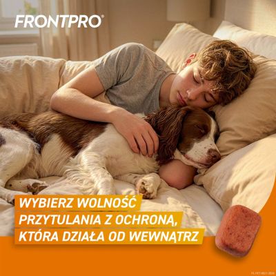 7. FRONTPRO Flea and tick tablets for dogs (>10-25 kg) - 3x 68mg