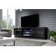 6. TV cabinet QIU 200 MDF gloss black/gloss black