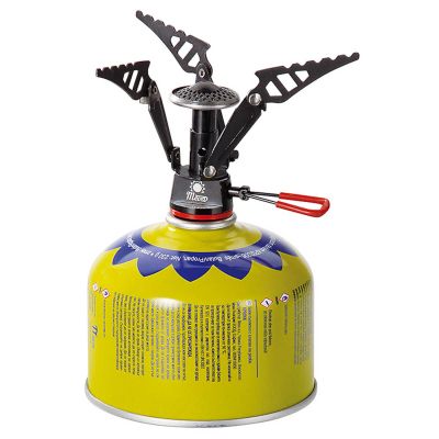 2. The lightest tourist stove for gas cartridges (valve or thread) SPARK 80gram 2.6kW