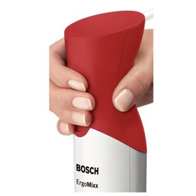 3. BOSCH MSM64010 Hand Blender (450 W; white, red)