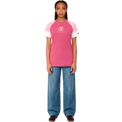 5. Champion SS Tee for Kids Pink 307719 PS029