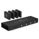 Lindy 38328 AV Extender AV Transmitter and Receiver Black
