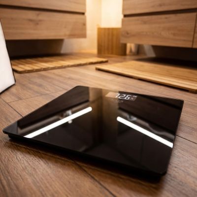 10. ADLER AD 8194b Bathroom Scale, Black