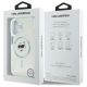 8. Karl Lagerfeld IML Metal Choupette Head MagSafe case for iPhone 16 Plus - white