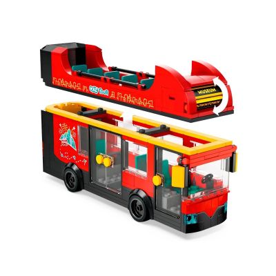 3. LEGO City 60407 Red Double-Decker Bus