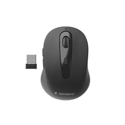 GEMBIRD MUSW-6B-01 mouse (optical; 1600 DPI; black)