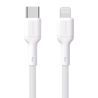 Dudao L9X 30W USB-C - Lightning Cable 2m - White