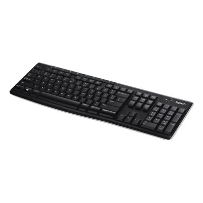 12. Logitech K270 RF Wireless QWERTZ Keyboard German Black