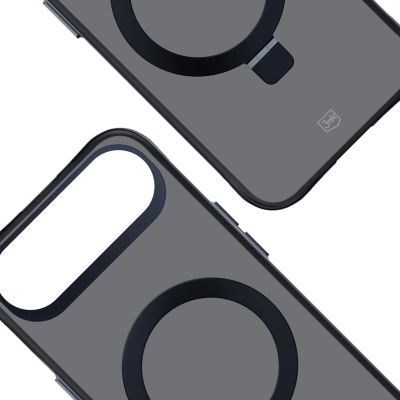 12. 3mk Smoke Case Mag&Stand for iPhone Air - Black