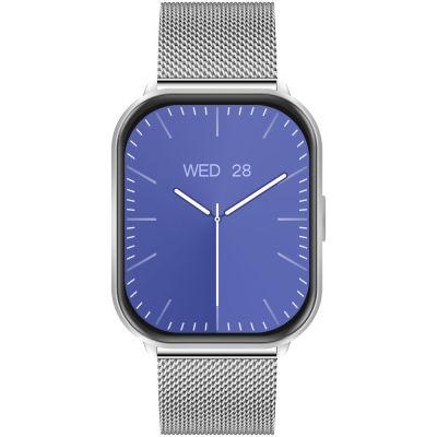 6. Smartwatch Gravity Silver Strap + Bracelet GT43-2