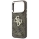 6. Guess 4G & Big Strass Logo Case for iPhone 17 Pro Max / 18 Pro Max - Brown