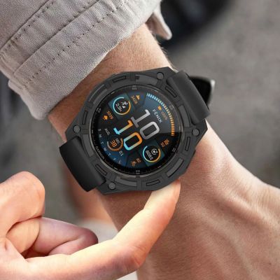3. Tech-Protect Defense Air Case for Garmin Fenix 8 47mm - Black