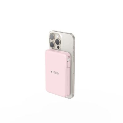 4. Powerbank Tech-Protect PB31 LifeMag MagSafe 10000 mAh - pink