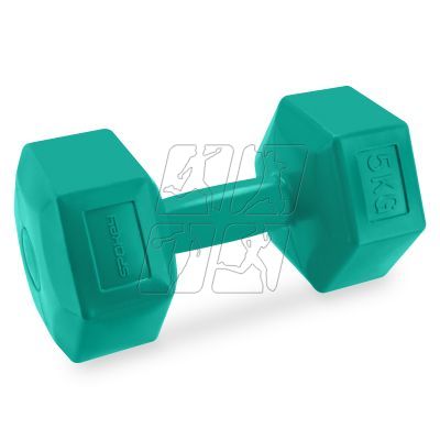 6. Spokey Monster dumbbells 2x 5 kg SPK-943622