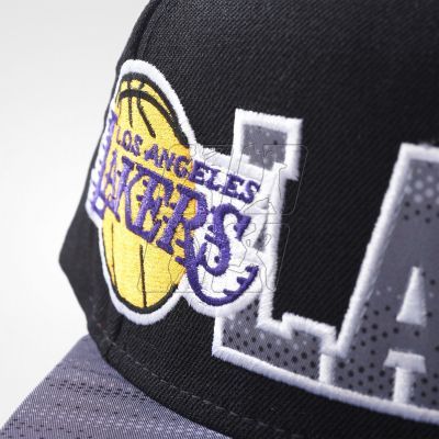5. Adidas Los Angeles Lakers Flat Cap AY6128