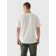 3. Smooth unisex oversize T-shirt 4F 4FRAW24TTSHU2672-12S