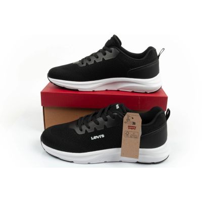 10. Levi's women's shoes sports sneakers Hudson fashionable black comfortable