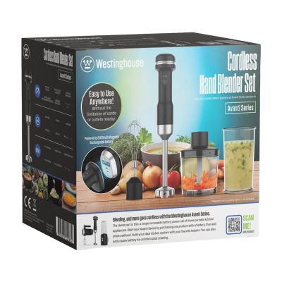 4. Westinghouse Avanti WKHBA01 Cordless 4-in-1 Hand Blender