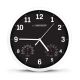 11. Esperanza LYON EHC016K wall clock (black)
