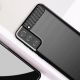 8. Carbon Case Flexible Cover TPU Case for Samsung Galaxy S21+ 5G (S21 Plus 5G) black