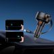 14. Baseus Enjoyment Pro 55W USB-A Car Charger with Retractable Lightning Cable - Black