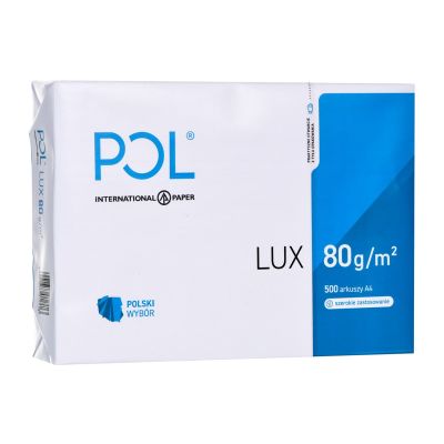 POLLUX office copier paper (A4; 80g/m2; 500 sheets; white, matte)