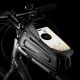 13. Wozinsky bicycle bag for the frame, armored, with a phone pocket, 1.7 l - black