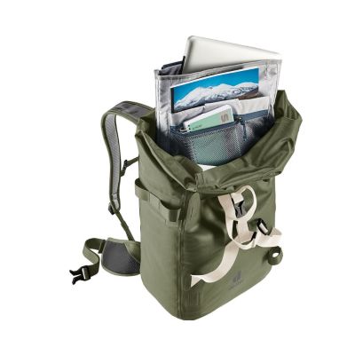 27. Deuter Amager 25+5 graphite cycling backpack