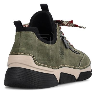 20. Comfortable Rieker W RKR610 green shoes
