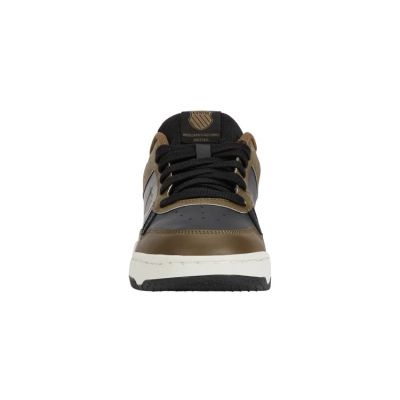 6. K-Swiss Men's Match Pro LTH Leather Sneakers Black/Brown (08905-003-M)