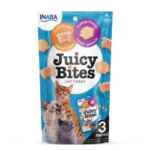 INABA Juicy Bites Scallop and Crab Flavored - Cat Treat - 3x11.3 g