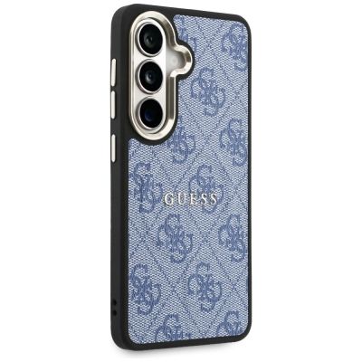 4. Guess 4G Embossed Ring MagSafe case for Samsung Galaxy S26 - blue