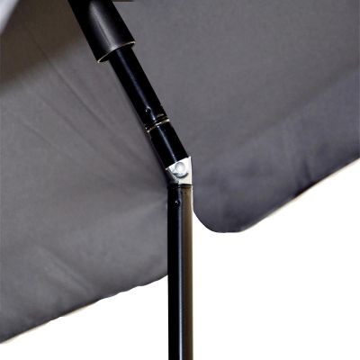 19. GARDEN PARASOL 185 CM ANTHRACITE