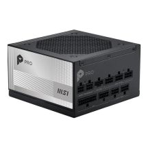 MSI PRO A1000PL PCIE5 1000W 120mm 80plus Platinum Power Supply