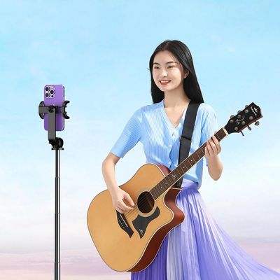 9. Selfie stick Ugreen LP586 telescopic tripod with Bluetooth remote control 1.5m - black