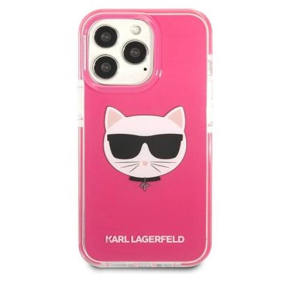 3. Karl Lagerfeld Choupette Head case for iPhone 13 Pro / iPhone 13 - fuchsia