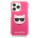 3. Karl Lagerfeld Choupette Head case for iPhone 13 Pro / iPhone 13 - fuchsia