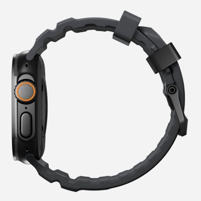2. Nomad Rocky Point Band Black Leather, Titanium